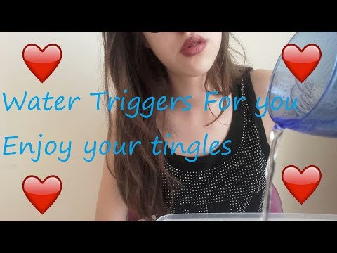 ❤ 4 Water triggers for help you sleep ❤ ASMR