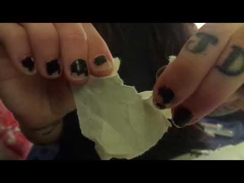 ASMR 📜  TEARING & CRUMPLING PAPER