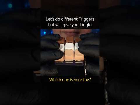 Different Triggers for Tingles! ❤️ #asmr