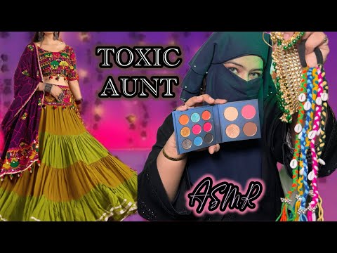 🇮🇳“Navratri glow? Only if I fix your face first 😌🪔💋” by Toxic Aunt 😌w/subtitles 