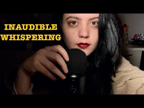 ASMR| Try for the FIRST TIME INAUDIBLE ITALIAN WHISPERING. With brushing and rubbing on foam cover
