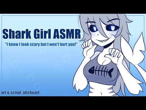 Shark Girl Saves You | ASMR Roleplay [F4M] [Monster Girl] [Water Sounds]