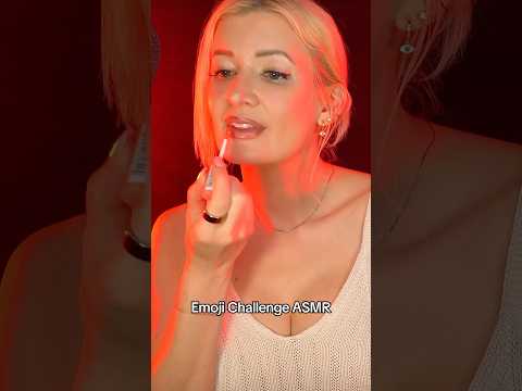 emoji challenge ASMR for tingles #asmr #asmrvideo #asmremoji