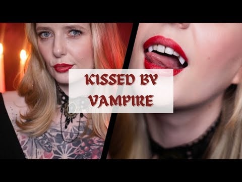 Vampire Goodnight Kiss 🩸🖤 | Intimate ASMR to Lull You Into Darkness