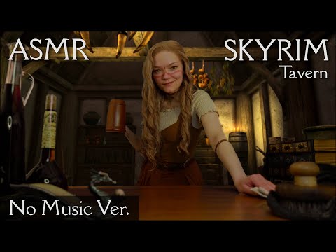 ASMR 🏹🍺 Just a normal Skyrim Tavern. [No Music Ver.]