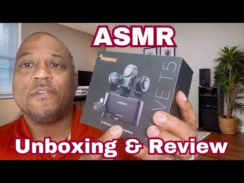 ASMR Mic Test! Is the Maono Wave T5 the Best Wireless Lavalier for Creators?