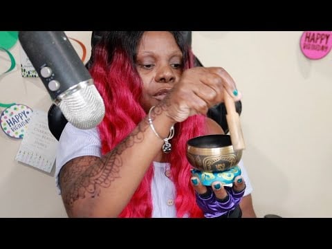 Singing Bowl ASMR Gum Chewing