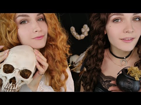 АСМР 👻 Ведьмы близняшки Ролевая Игра 🔮 ASMR TWIN Witches Role Play✨