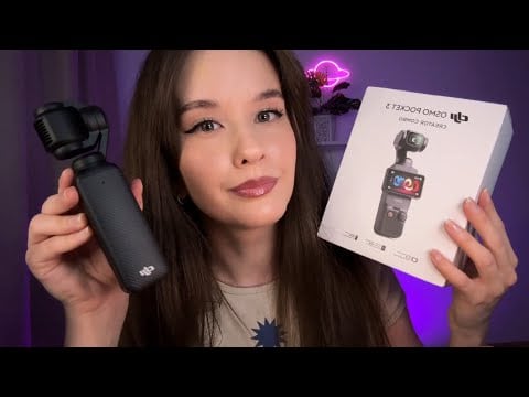 ASMR Unpacking Распаковка АСМР DJI Osmo Pocket 3