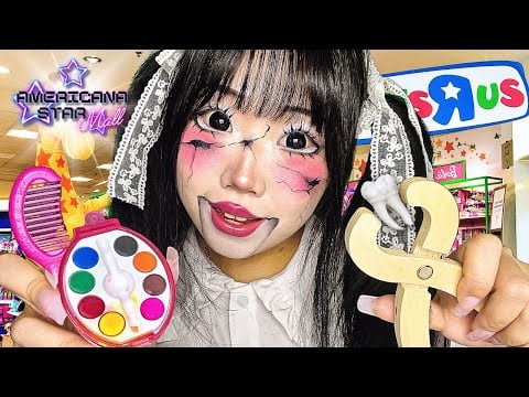 Abandoned Mall DOLL turns YOU into an Animatronic👻✨ ASMR Bad End🚫