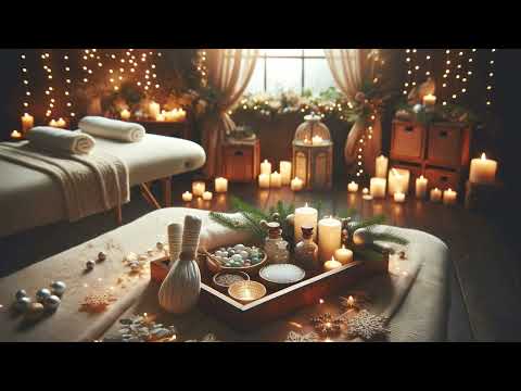 [ASMR] Holiday Spa Bliss: Hair Trim, Head & Foot Massage 🎄✨