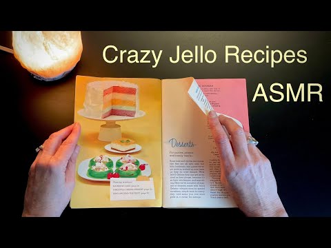 Joys of Jello Cookbook Flip Through with Page Turning Ending ~ Soft Spoken ASMR