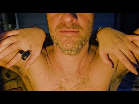 ✨ Beard Scratching ASMR | Guided meditation | Soft & Relaxing Stereo Sounds 🎧😌
