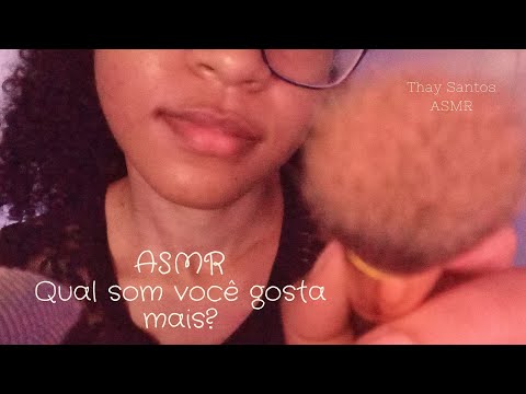 ASMR: Clínica do sono (Qual som você gosta mais?)