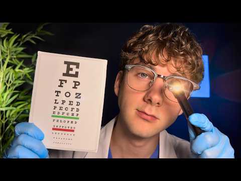 ASMR Eye Exam - Vision & Lens Testing