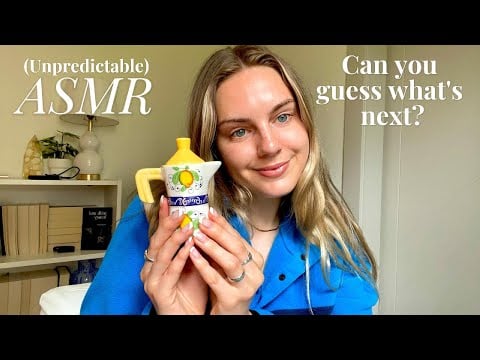 Unpredictable ASMR ~ Tapping, Lipgloss, Personal Attention, Kisses & More🧚🏻‍♀️🍓💤