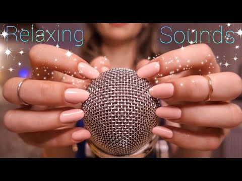 ASMR Super Relaxing Sounds for Sleep ❤️ Mic Scratching, Shaving Foam on Mic & more No Talking ASMR