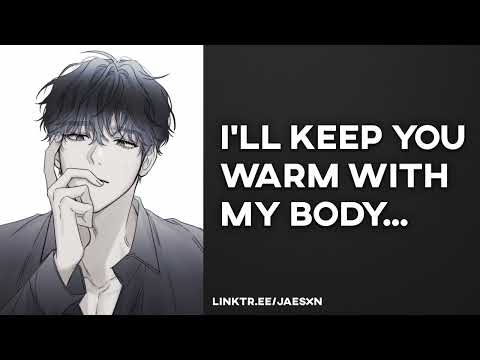 Spicy! Forced to Share a Cabin Bed With Your Enemy During a Snow Storm - Boyfriend ASMR