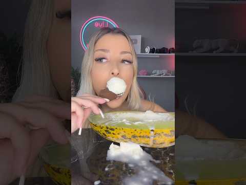 Viral kavunlu dondurma 🍧#shorts  #türkçeasmr #viral #dondurma