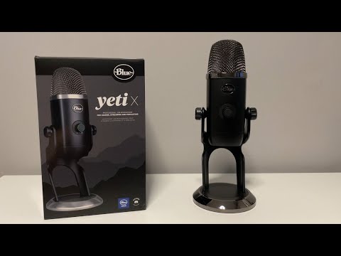 [ASMR] Blue Yeti X Unboxing