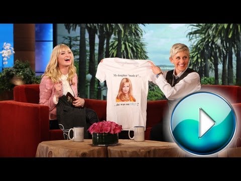 Beth Behrs Has Made It!  " ellen degeneres" TheEllenShow - Hollywood News