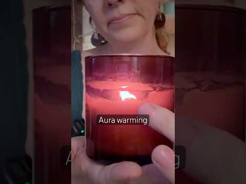 Warming your aura with heart healing intentions #asmr #relax #reiki