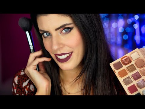 ASMR ita - 💄 IO MI TRUCCO, TU TI RILASSI • GRWM (Whispering)