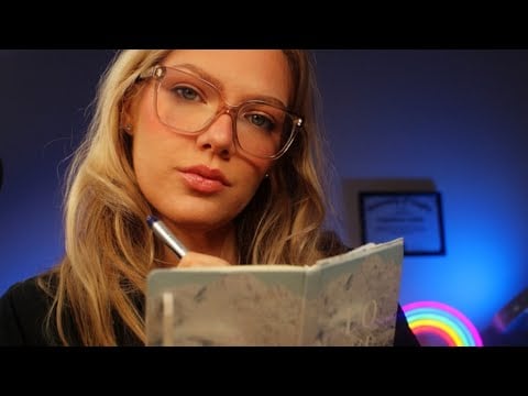 ASMR Intervista Ti faccio domande PERSONALI di varia natura, Soft Spoken, Writing
