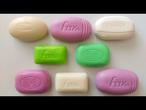 Dry Soap carving ASMR/ relaxing sounds/No talking. Satisfaction ASMR video/Cutting soap