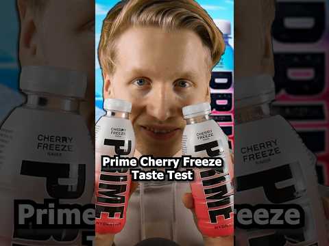 ASMR Prime Cherry Freeze Taste Test #asmr #relax