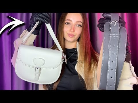 ASMR LEATHER TRIGGERS FOR SLEEP AND RELAX