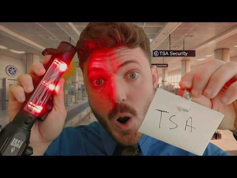 ASMR ~ Airport Security Check ✈👨‍✈️🚨