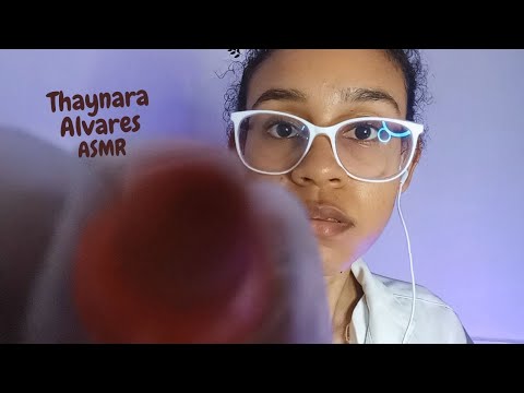 ASMR : Dermatologista tirando bicho de pé da sua testa