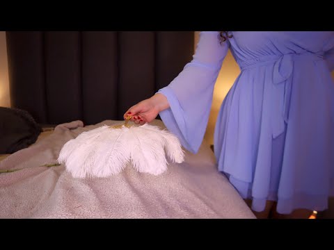 ASMR 🦋 Pillow Massage & Reiki 🩵 Soft Spoken Roleplay