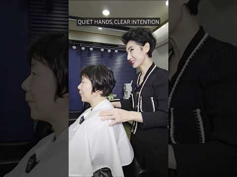 미용실ASMR 시각과청각의 활성화 #숏컷Hair salon ASMR visual and auditory activation #Shortcut