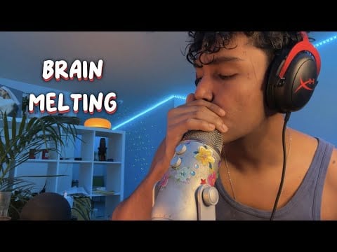 ASMR Intense Mouth Sounds (Inaudible Whispers, Hand Movements)