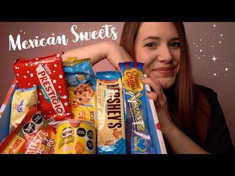 ASMR Gemütlicher TASTE TEST mit 🇲🇽 MEXICAN 🇲🇽 SWEETS | Whisper Entspannung in German/Deutsch