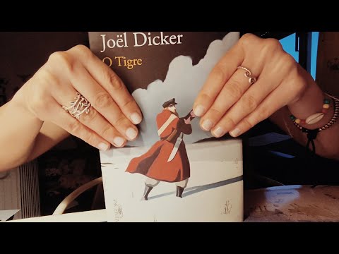 ASMR - GIVING MY BOOKS A MASSAGE