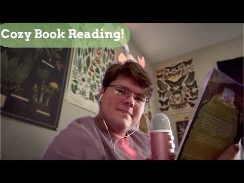 Semi-Inaudible Cozy Book Reading | Eclectic ASMR
