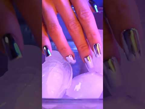 Ice Triggers for Hot Days 😴 #asmr #asmrsleep #notalkingasmr #sleep #nailart #asmrchannel #nail