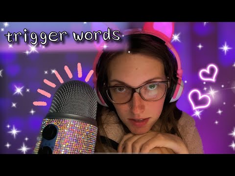 asmr saying your favorite trigger words 💕✨