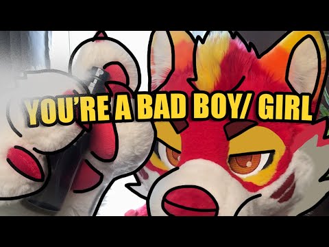 Furry ASMR: You're a BAD BOY/ BAD GIRL.... 😠 (Sprays You With Water/ Bonks You)