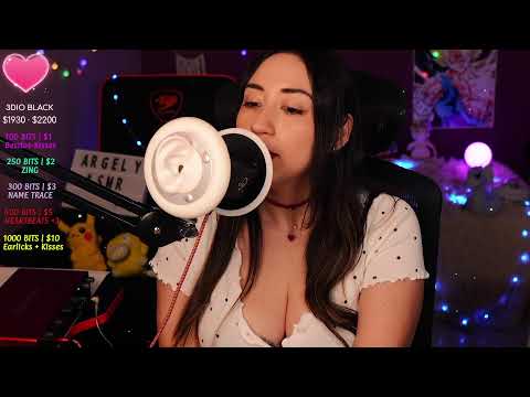 🌙A S M R🌙 EN VIVO/LIVE 💎!s !tip !cofres !earlicking