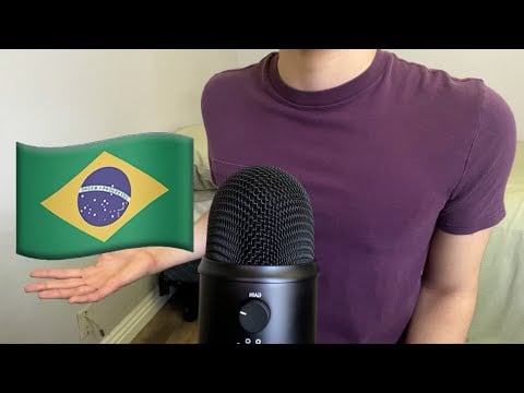 ASMR | Portuguese trigger words/Palavras relaxantes (ASMR em Português)