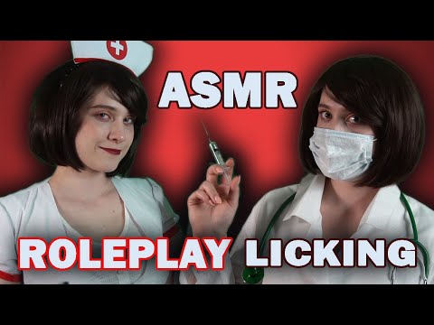♠• АСМР ПОШЛЫЙ ДОКТОР ВЫЛЕЧИТ ТЕБЯ 👀👅 | ASMR DOCTOR EAR LICKING | ROLEPLAY👄✍🏻 | ЛИКИНГ УШЕК👅 •♠