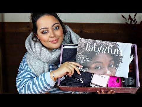THE MOST RELAXING BOX EVER!!! FabFitFun Unboxing