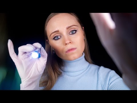 ASMR | Sleepy head inspection & assessment 🔎