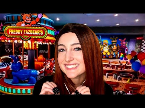 ASMR Flirty Receptionist at Freddy Fazbear's Pizza 🐻 Five Nights at Freddy's ASMR Roleplay