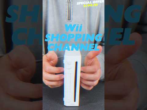 Wii Shop Channel but its ASMR on a CRT tv #asmr #shorts