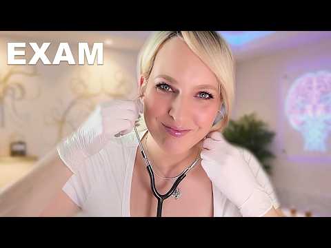 ASMR Cranial Nerve Exam 🩺 Soft Spoken Medical Roleplay Relaxation